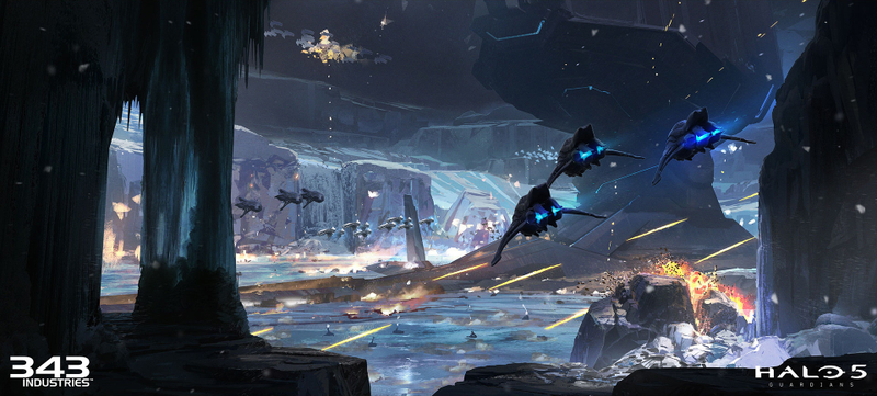 Illustration for article titled The Art Of Halo 5